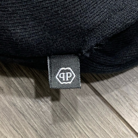 Philipp Plein Homme Black PP 78 Skull Hoodie - Picture 4 of 16